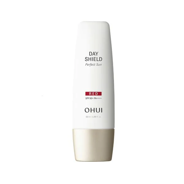 4 Kem chống nắng OHUI Day Shield Perfect Sun Red cho da dễ ửng đỏ